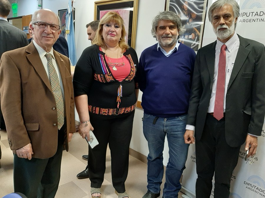 Edgardo Form - Dip LLanos -Dip. Correa - Lic. Roque Argüello