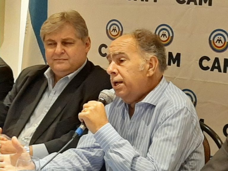 Lic. Alejandro Russo - Ing. Mario Cafiero - Foto archivo