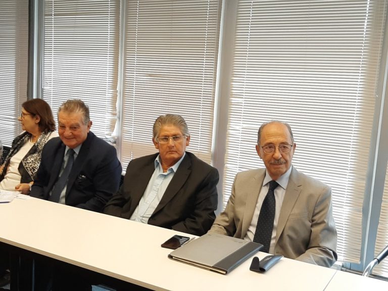 Lic. Héctor Acosta -Narciso Carrizo - Dr. José M. Garriga