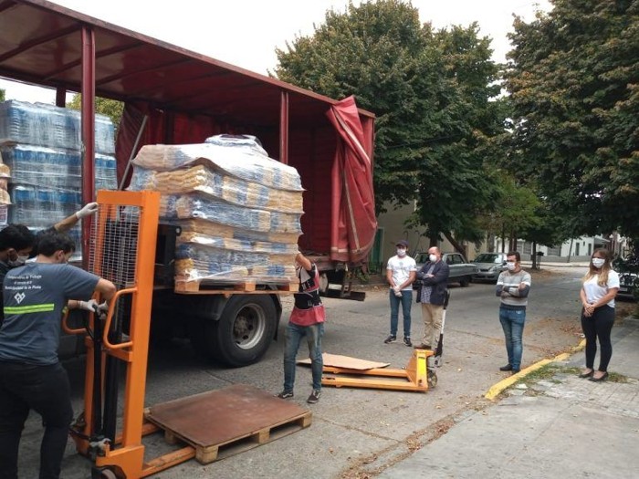 Recepción de alimentos