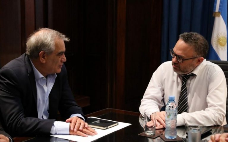 Dr. Carlos Iannizzoto- Ministro Matías Kulfas