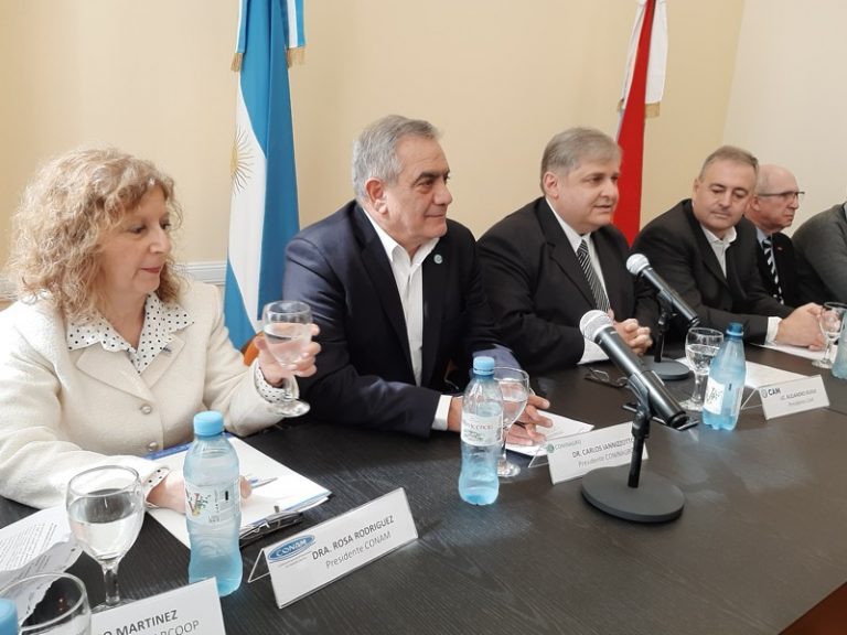 Dra. Rosa Rodríguez - Dr. Carlos Iannizzotto - Lic. Alejandro Russo - Dr. Ariel Guarco