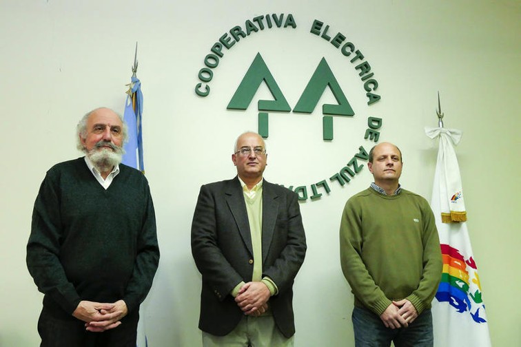 Ismael Santarcángelo, Mario Fossati y Juan Owen