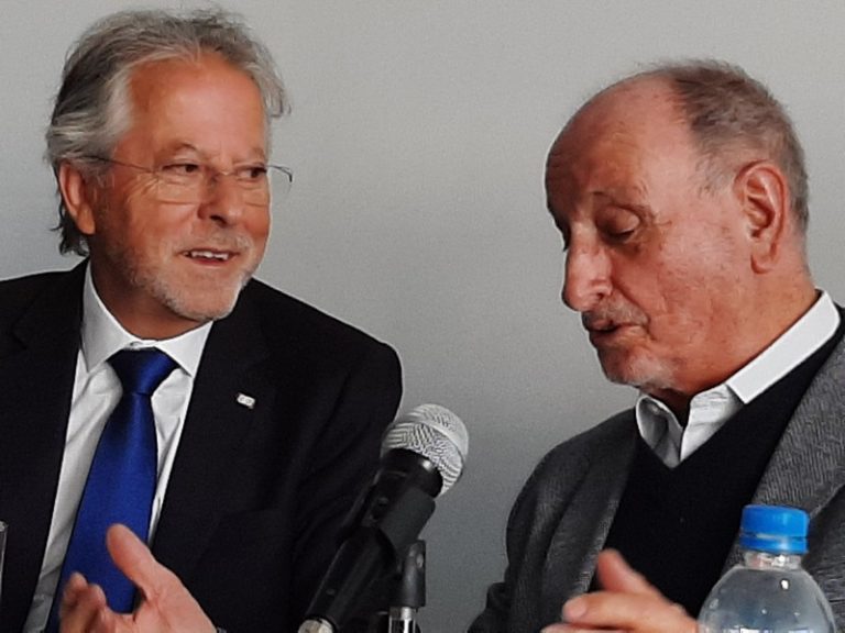 Dr. Luis Silva y Alfredo Sigliano