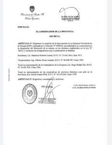 Dto nombramiento de Gisela Wild