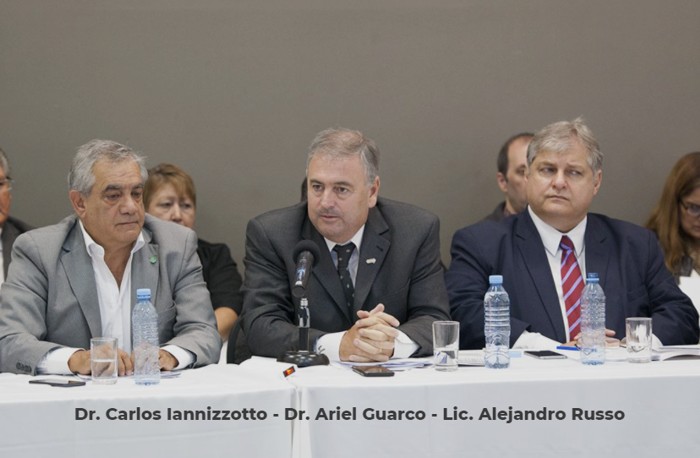 Dr. Carlos Iannizzotto - Dr. Ariel Guarco - Lic. Alejandro Russo