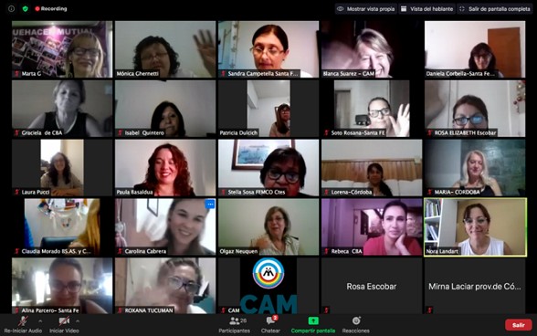 Placa Mujeres Mutualistas