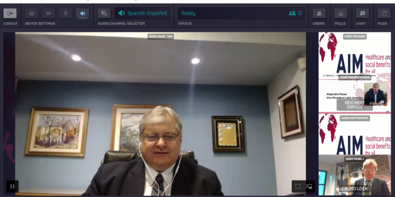 Lic. Russo en pantalla