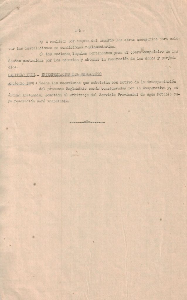 Reglamento de servicio pag. 6