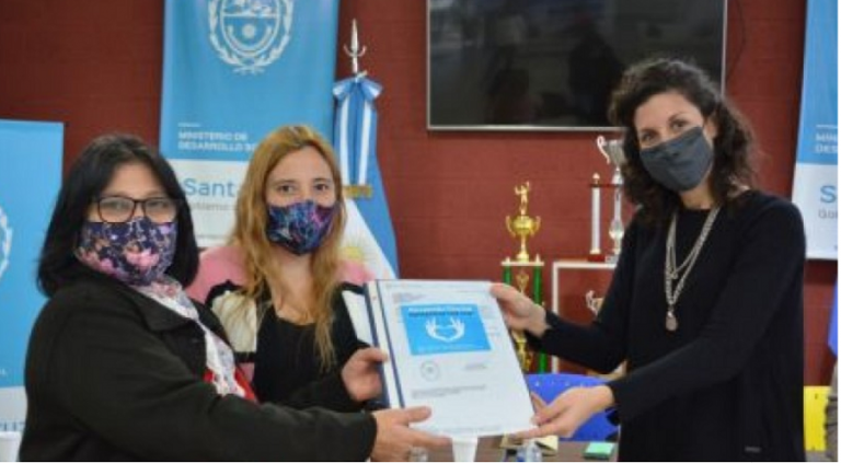 Entrega de Matrículas Cuidadoras