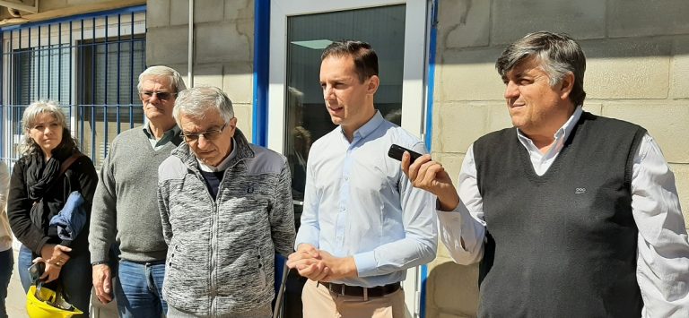 CP Guiilermo Tavernier da Bienbenida en Planta ACA