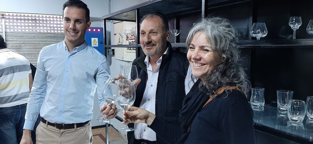 Guillermo Tavernier- Sergio Ballario- Fernanda Benítez -Vitrofin