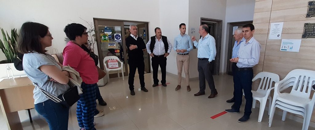 Recibimiento en Mutual de Las Parejas