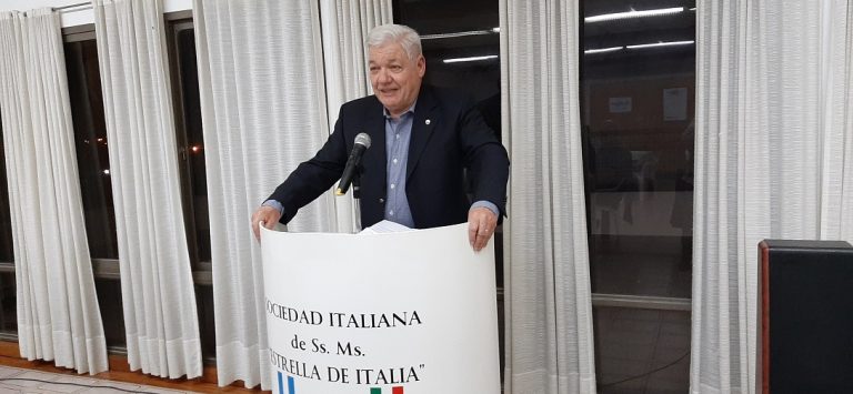 Esteban De Lorenzi pres. Sociedad Italiana