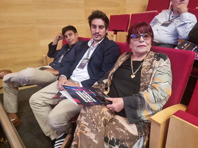 Rita Blanco y hermanos Pajon