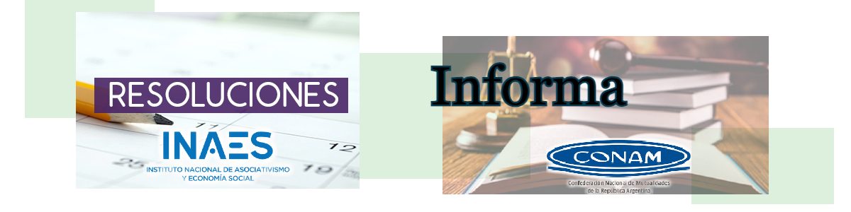 CONAM COMPARTE RESOLUCIONES INAES