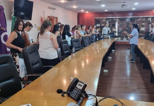 Comitiva en Salón AFA