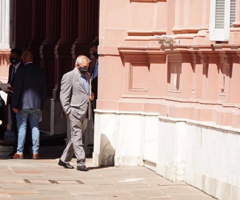 Dr. Carlos Iannizzotto en Casa Rosada