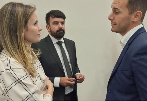 Guillermo Tavernier con Brasileros