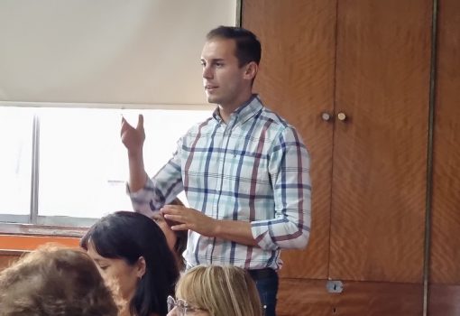 Guillermo Tavernier en Estrado