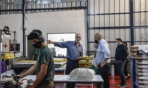 Minfo Benso y Gral (R) Fabián Brown