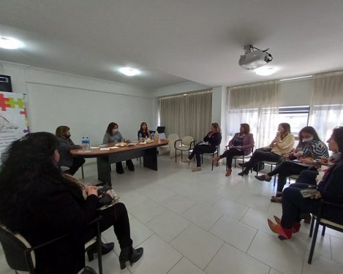 Mutualista con Funcionarias