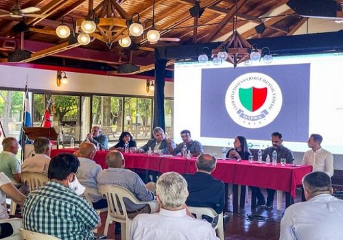 Panel INAES en San Jorge