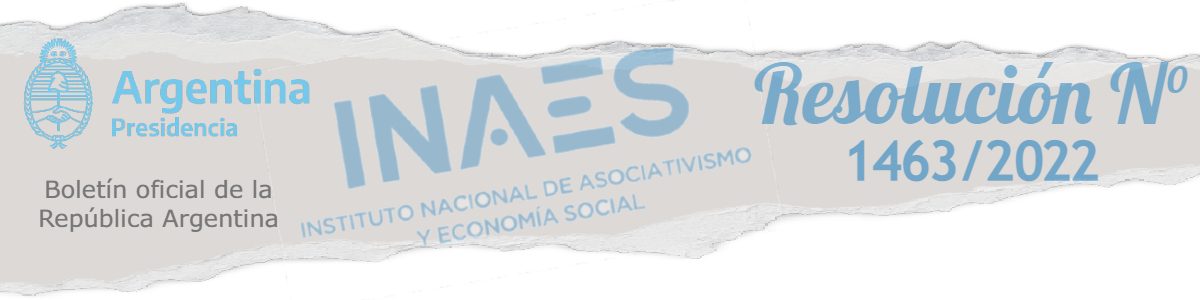 RESOLUCION INAES 1200