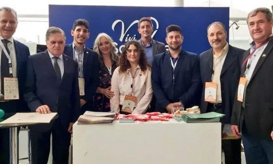 Santa Fe con directivos ACI