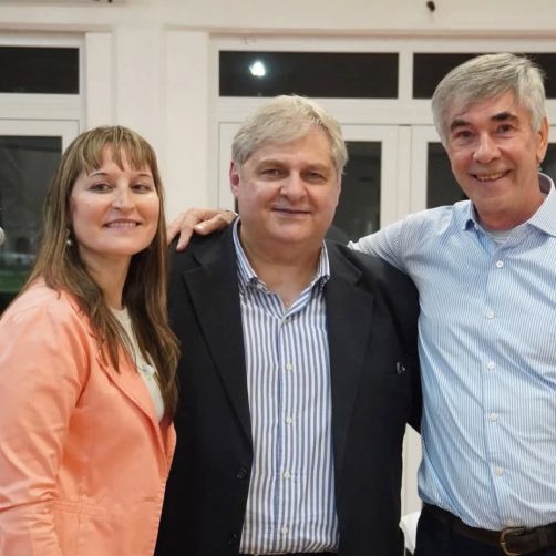 Vero Sandoval- Lic. A. Russo -Hugo Schvemmer