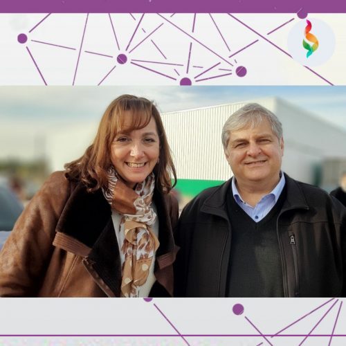 Nora Landart y Alejandro Russo