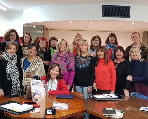 Mujeres Femucor en reunion
